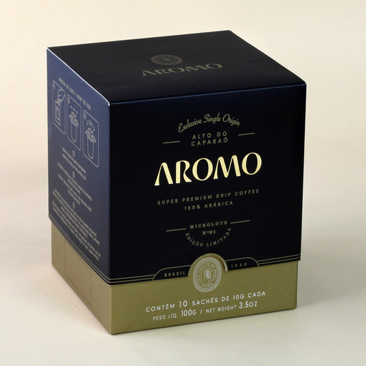 AROMO MICROLOTE DRIP COFFEE 10 UNIDADES